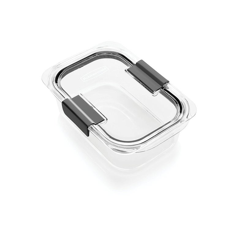 Rubbermaid Brilliance Food Storage Container, 100% Leak-Proof, Medium, 3.2 Cup - Image 1